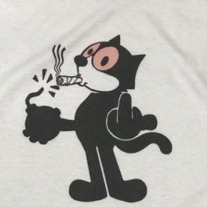 Felix White Unisex T-Shirt